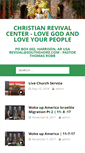 Mobile Screenshot of christianidentitychurch.net